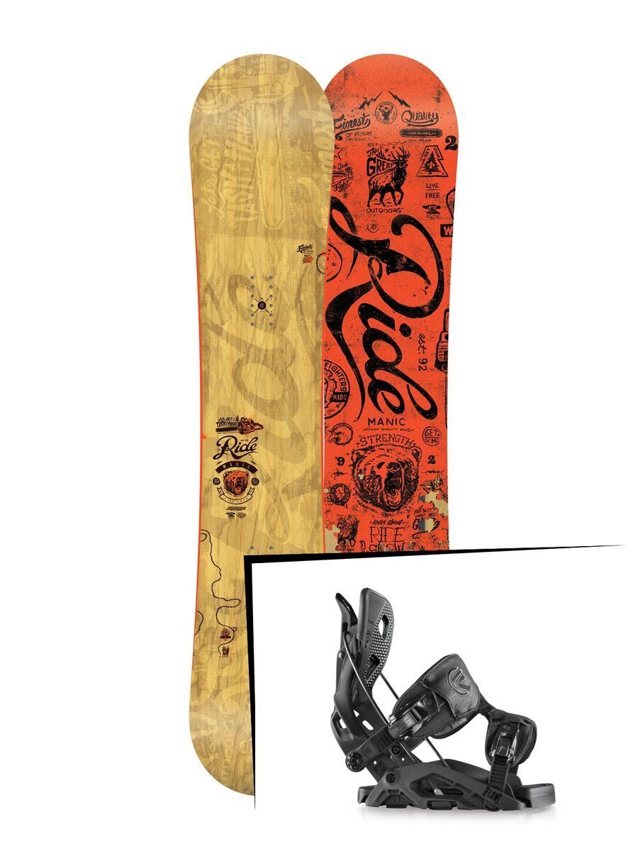 Set: Ride Manic 2015 + Flow Fuse (1181293S) - Bild 1