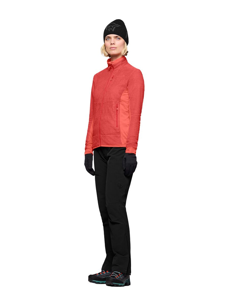 Norrona falketind warm1 active Jacket W's, baked apple/deep sea coral - Bild 5