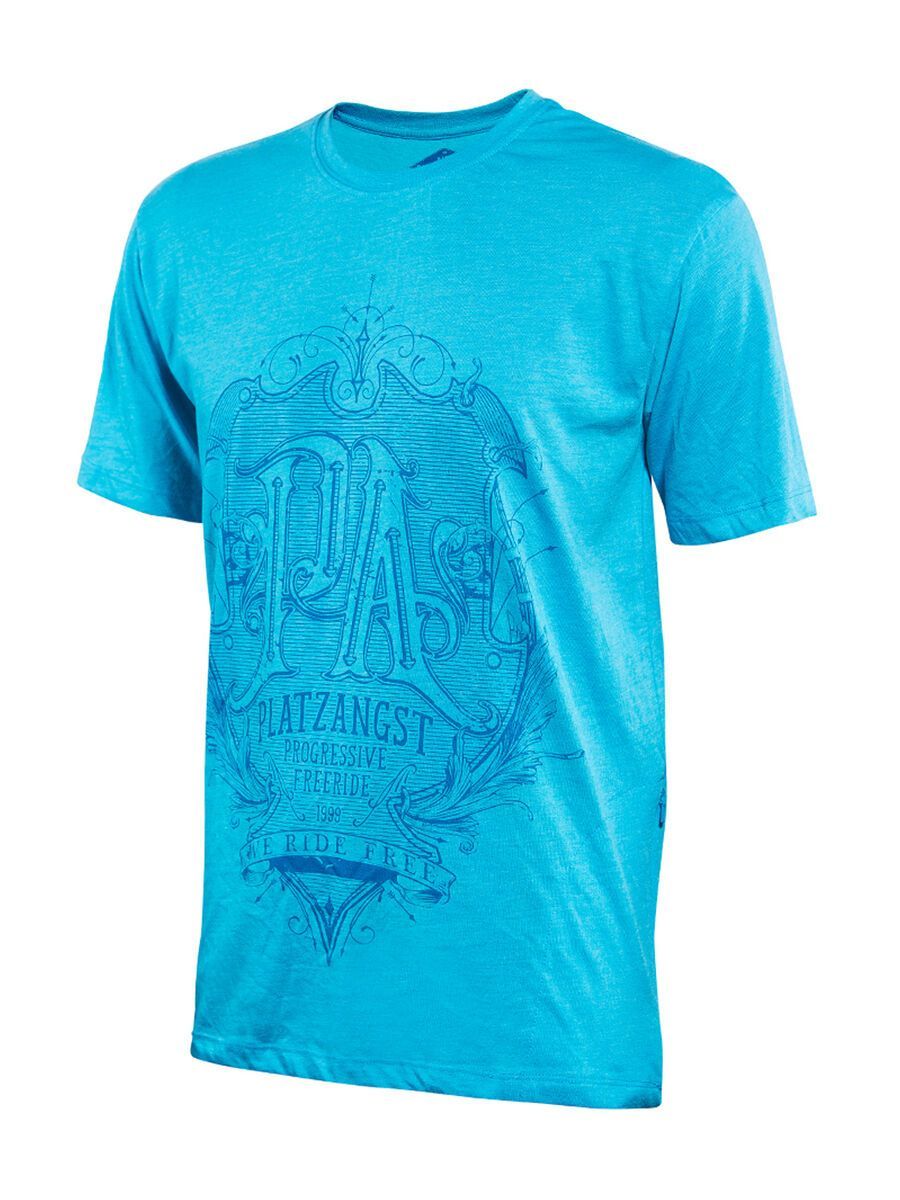 Platzangst Emblem Function T-Shirt, blue - Bild 1