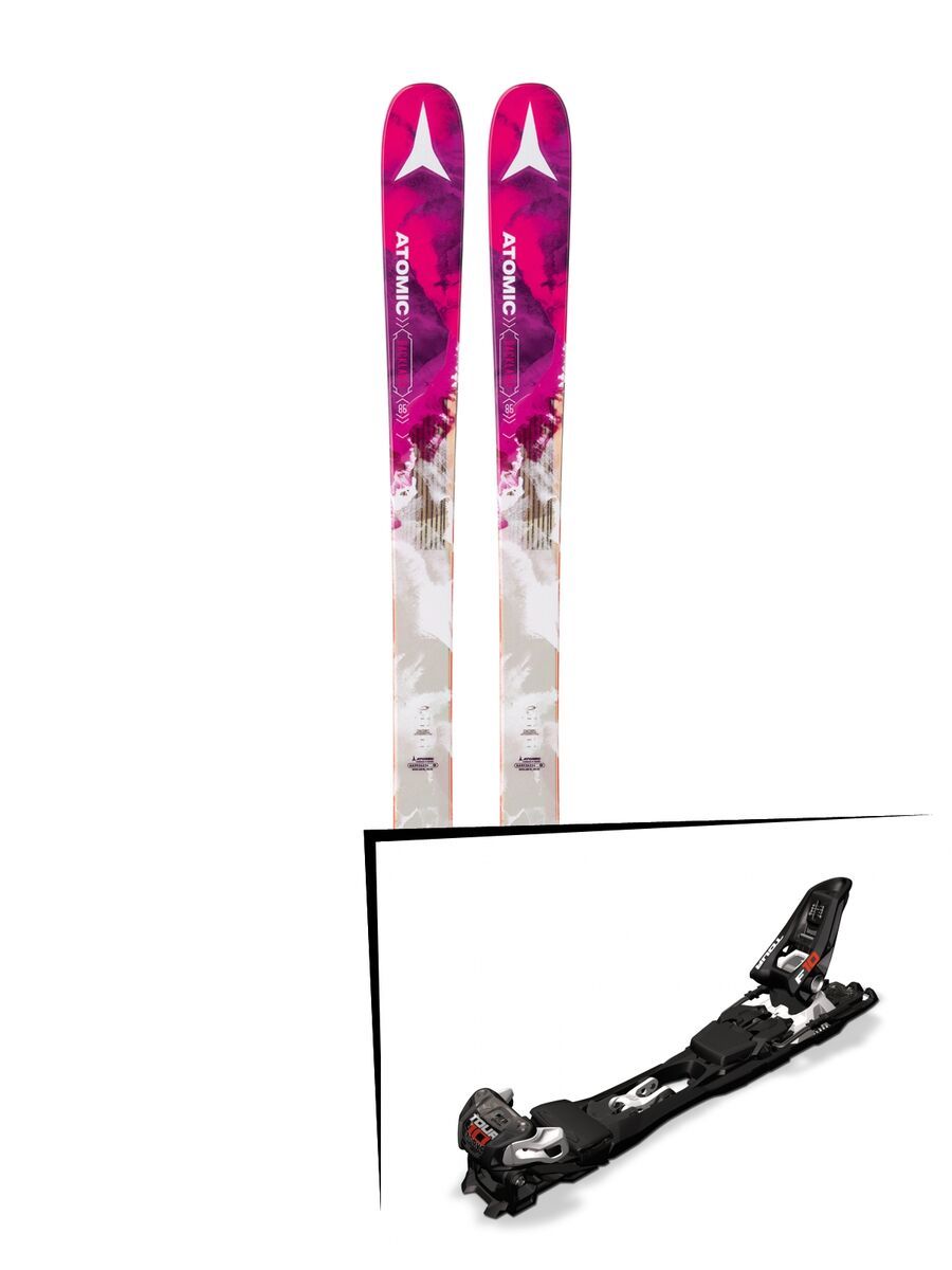 Set: Atomic Backland 85 W 2018 + Marker F10 Tour black/white - Bild 1