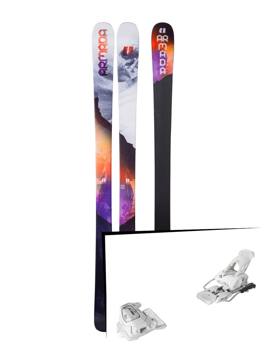 Set: Armada Victa 83 2018 + Tyrolia Attack² 12 GW matt white - Bild 1