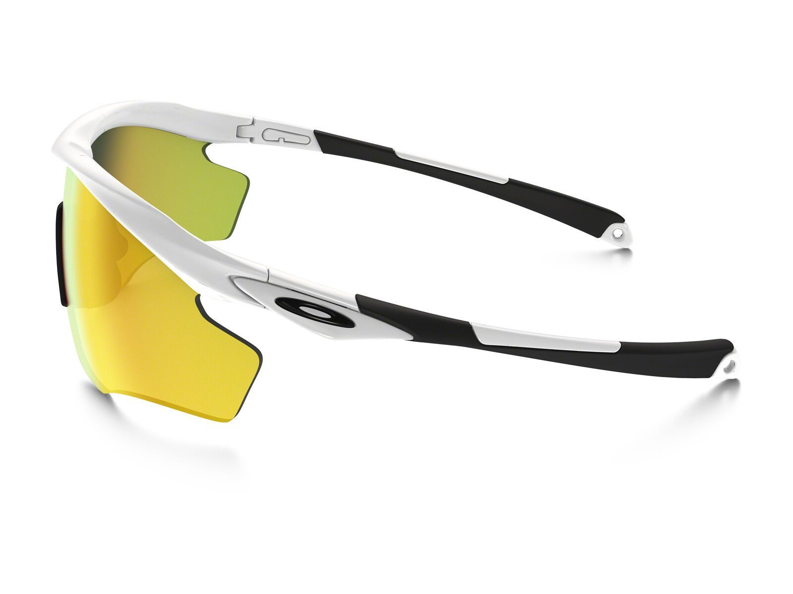 Oakley M2 Frame XL, polished white/Lens: fire iridium - Bild 4