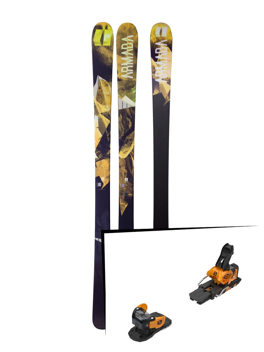 Set: Armada Invictus 89 Ti 2018 + Salomon Warden MNC 13 saffron/black - Bild 1