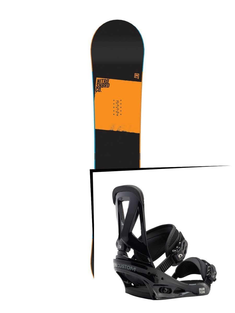 Set: Nitro Stance 2015 + Burton Custom (1712739S) - Bild 1
