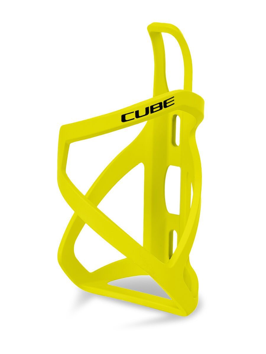 Cube Flaschenhalter HPP Left-Hand Sidecage, matt neon yellow ´n´ glossy black - Bild 1