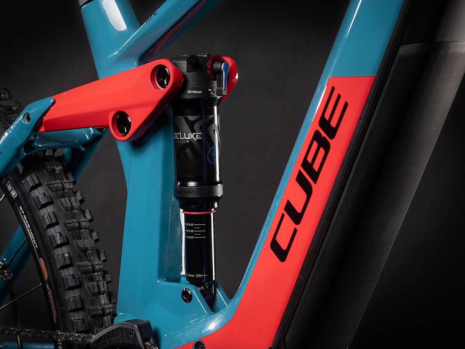 Cube Stereo Hybrid 160 HPC Race 625 27.5, blue´n´red - Bild 5