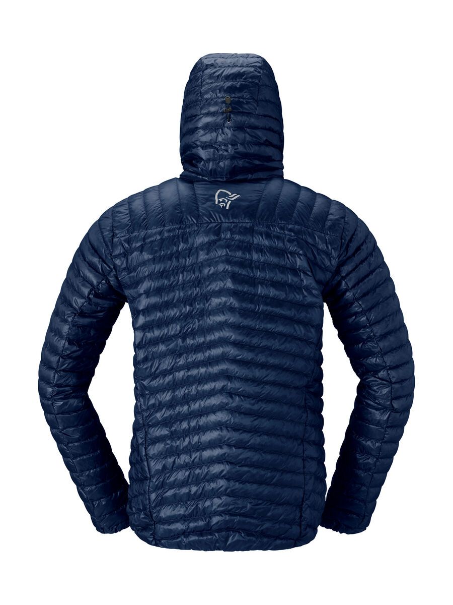 Norrona trollveggen superlight down800 Hood M's, indigo night - Bild 2