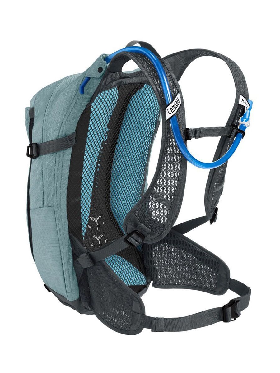 Camelbak Damen M.U.L.E. Pro Trinkrucksack 14 L + 3 L Reservoir, mineral blue/charcoal - Bild 4