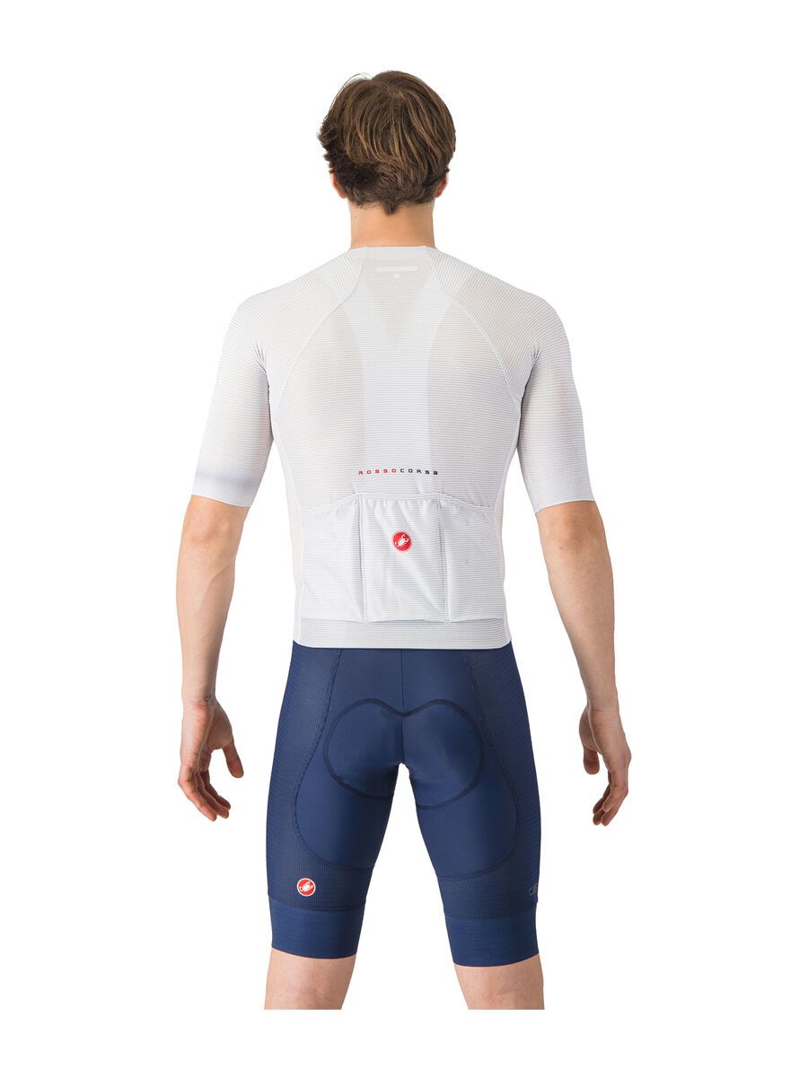 Castelli Climber's A/C Jersey, silver gray/red - Bild 2