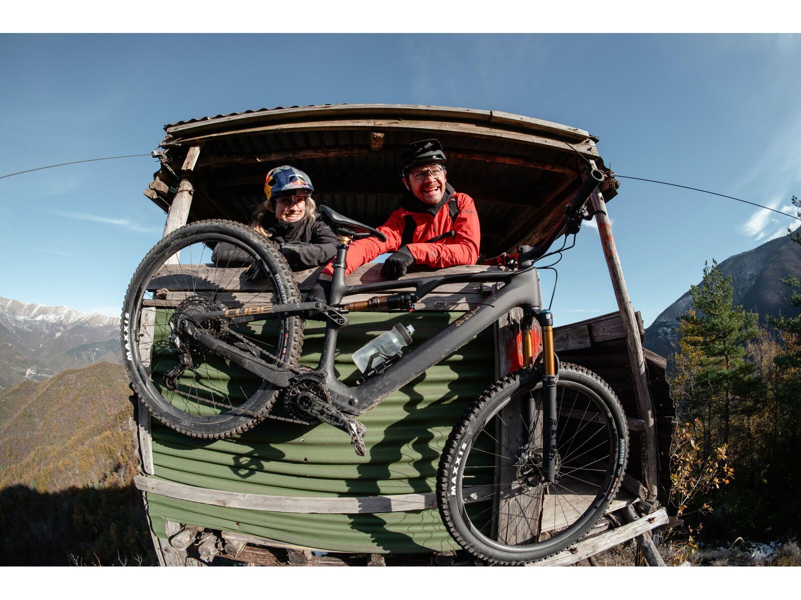 Cube AMS Hybrid One44 C:68X SLT 400X 29, carbon´n´golddust - Bild 17