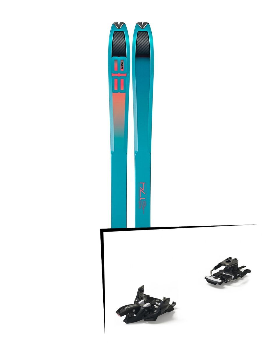 Set: Dynafit Tour 88 Women 2018 + Marker Alpinist 12 Long Travel black/titanium - Bild 1