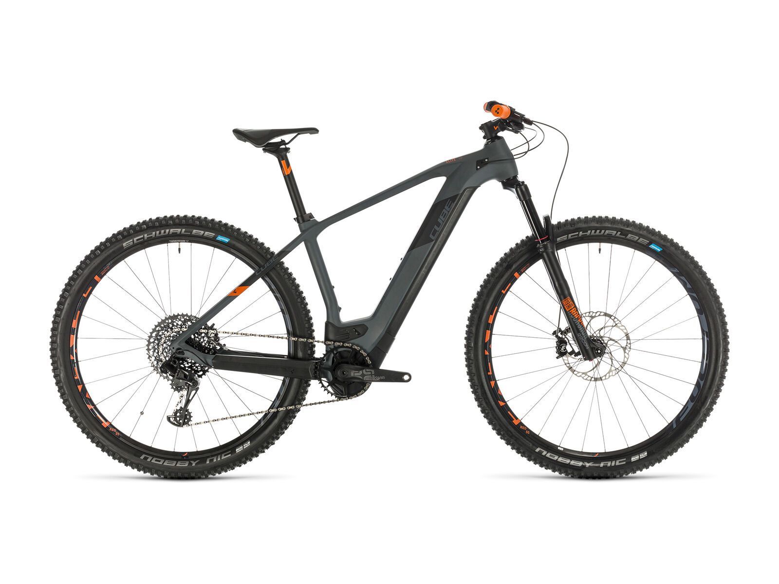 Cube Elite Hybrid C:62 Race 29, grey´n´orange - Bild 1