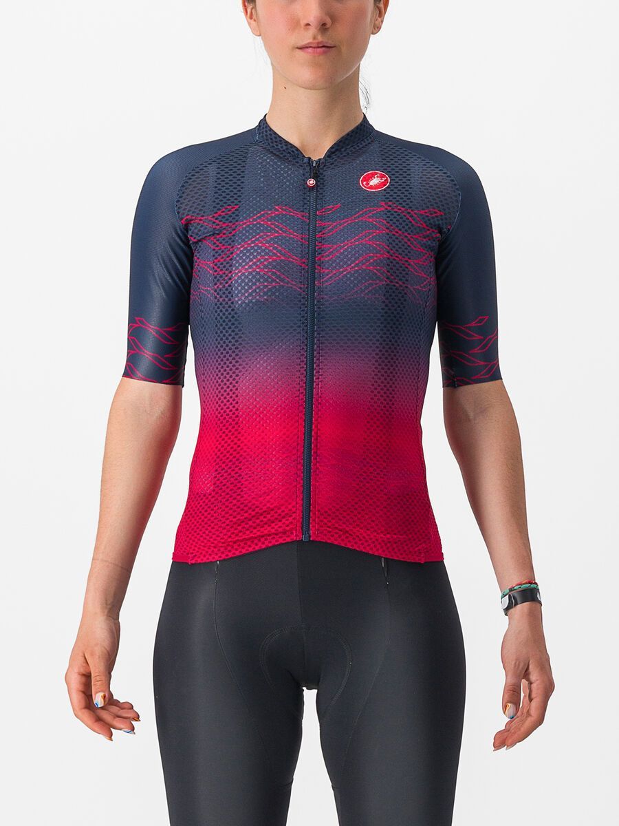 Castelli Climber's 2.0 W Jersey, belgian blue/persian red - Bild 2