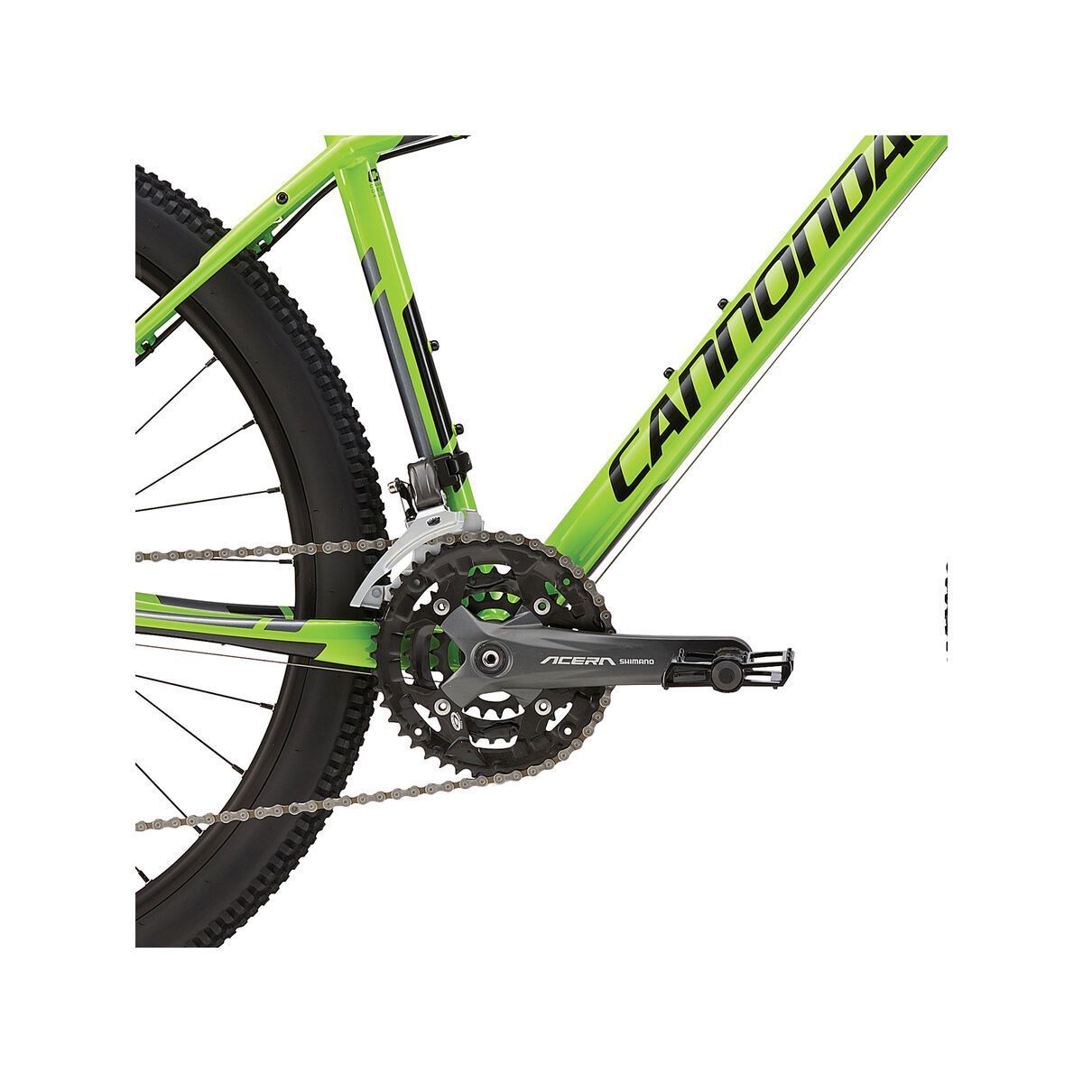 Cannondale Trail 4 27.5, berzerker green w/jet black, charcoal grey, gloss - Bild 3