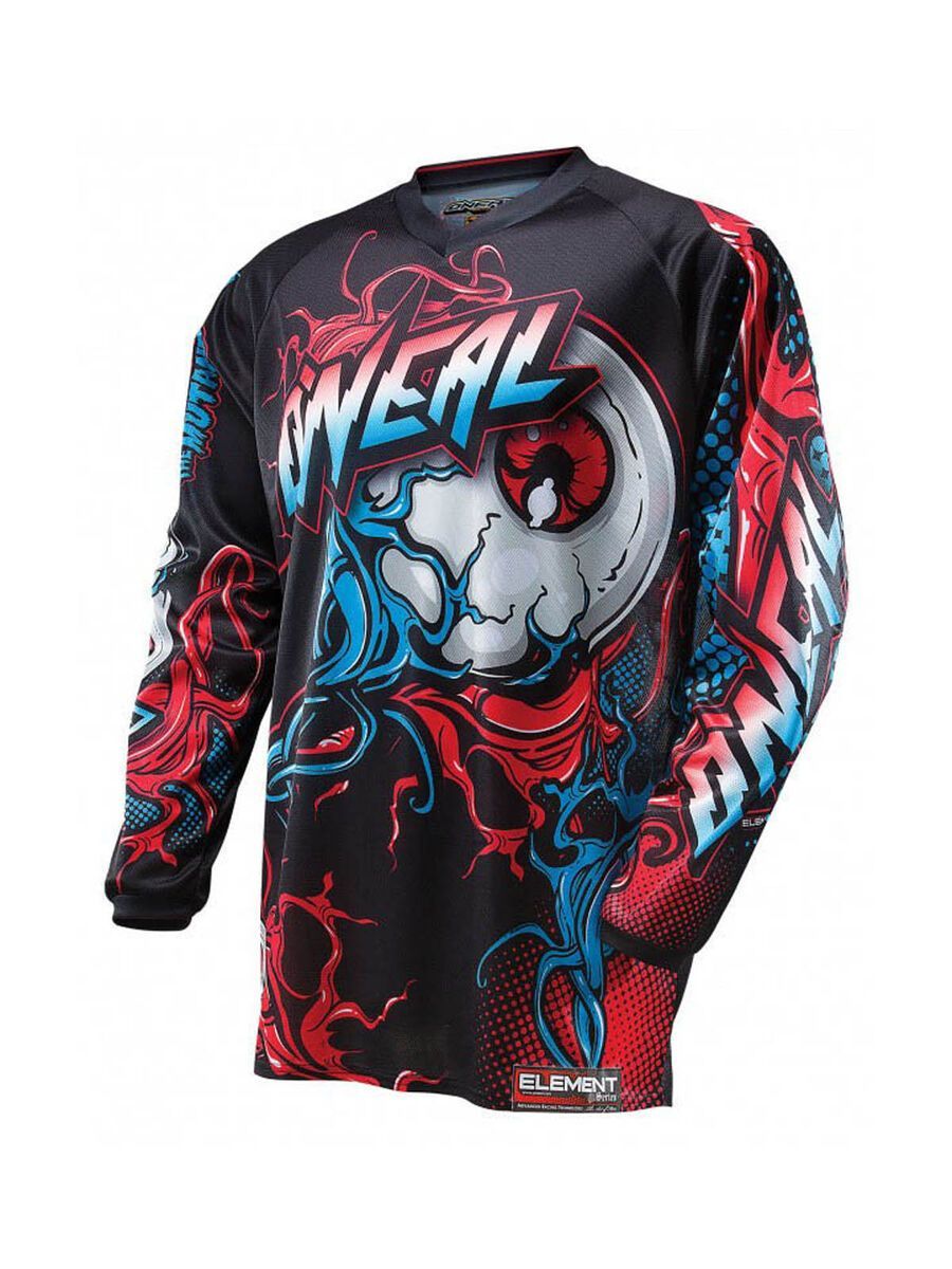 ONeal Element Jersey Mutant, red/blue - Bild 1