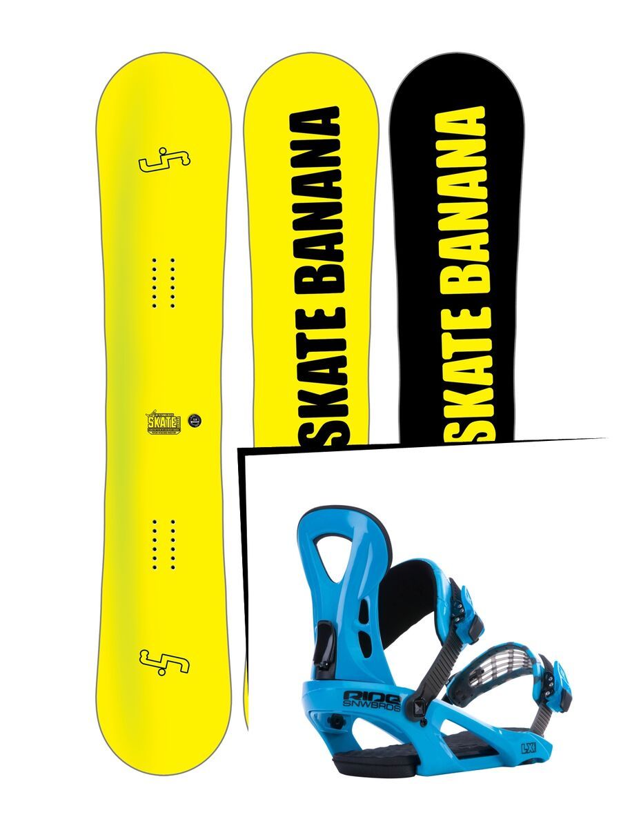 Set: Lib Tech Sk8 Banana 10 years 2017 + Ride LX (1178200S) - Bild 1