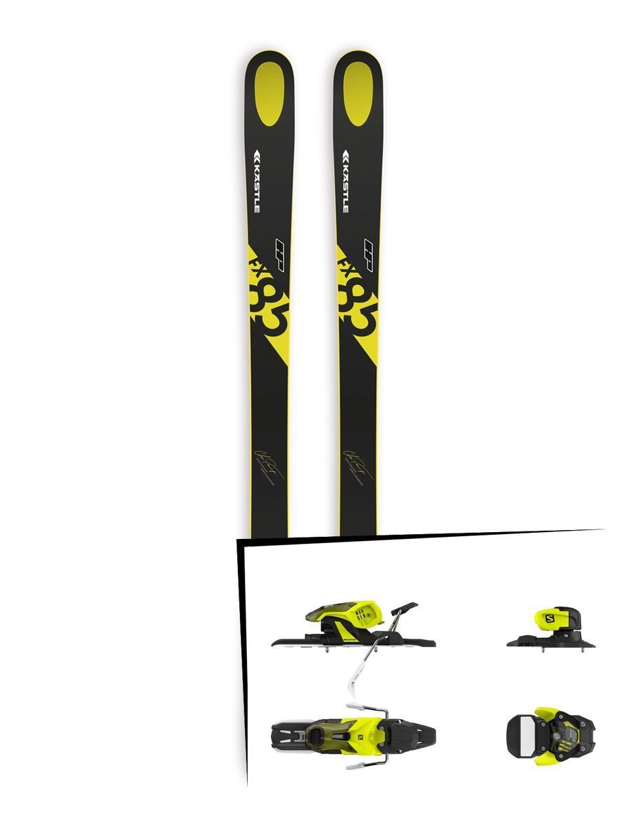 Set: Kästle FX85 HP 2019 + Salomon Warden 11 yellow/black - Bild 1