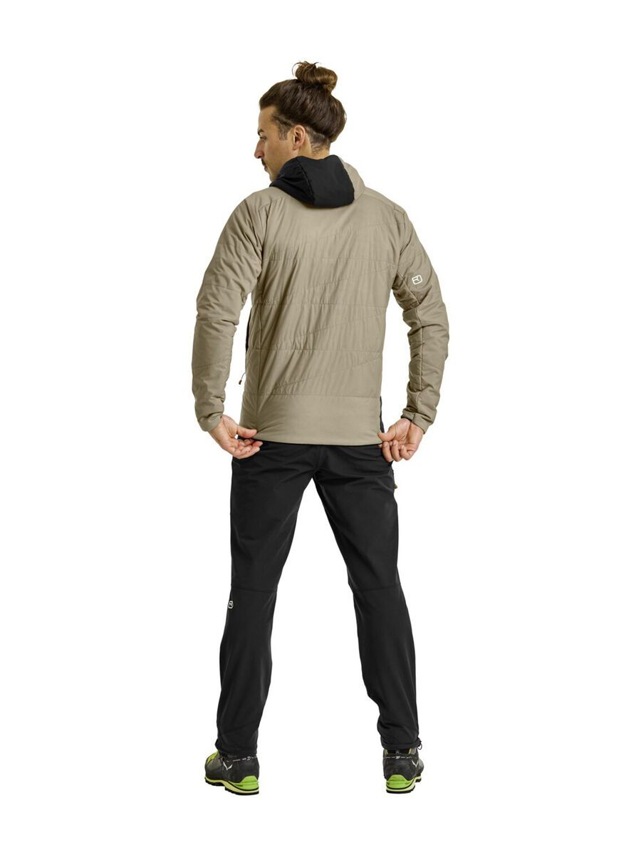 Ortovox Swisswool Piz Duan Jacket M, grey sand - Bild 4