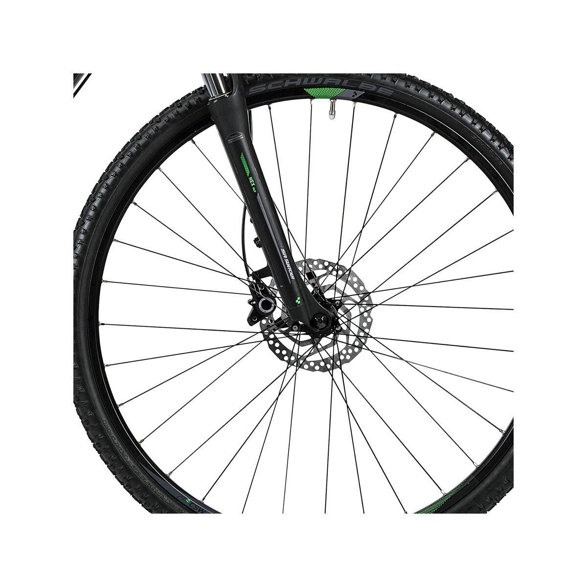 Cube Nature Trapeze, black flashgreen grey - Bild 2