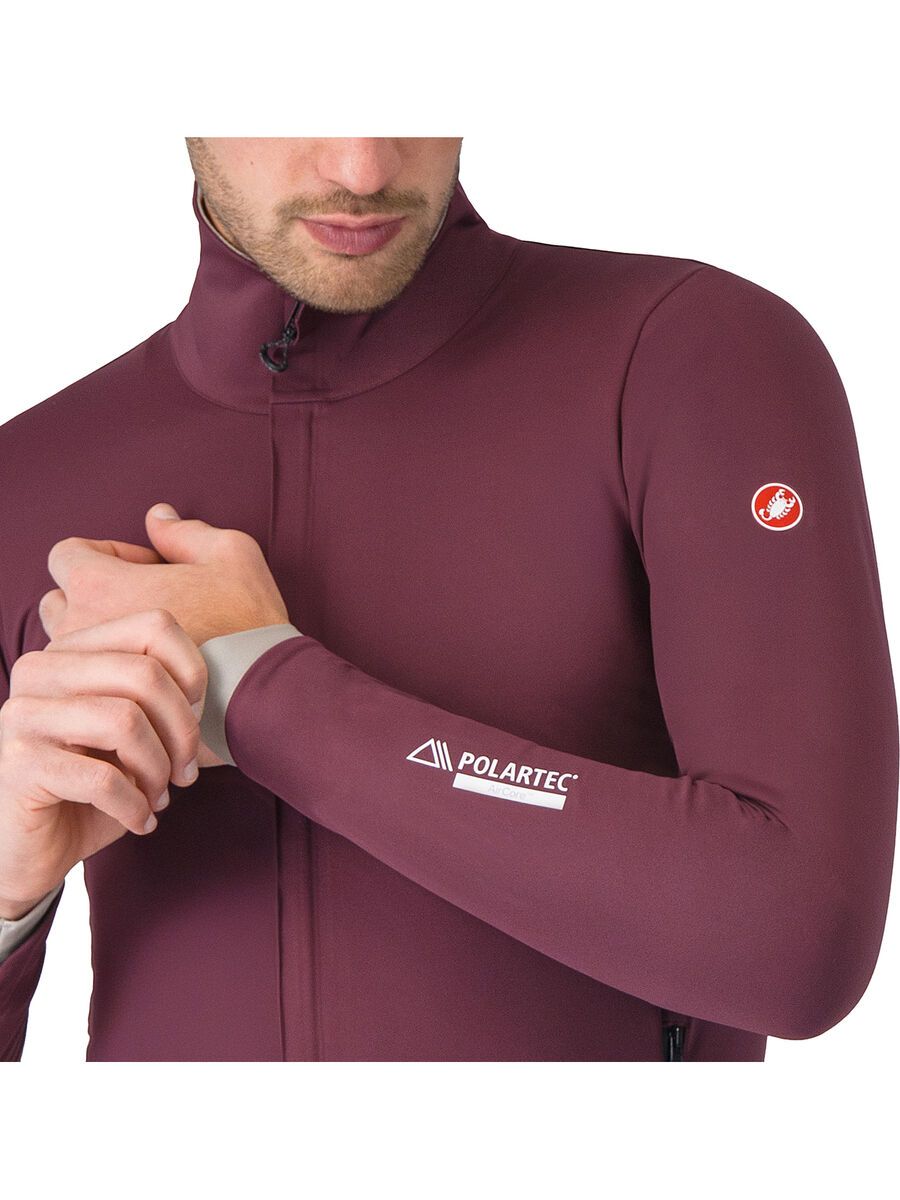 Castelli Alpha 150 Jacket, deep bordeaux/clay - Bild 5