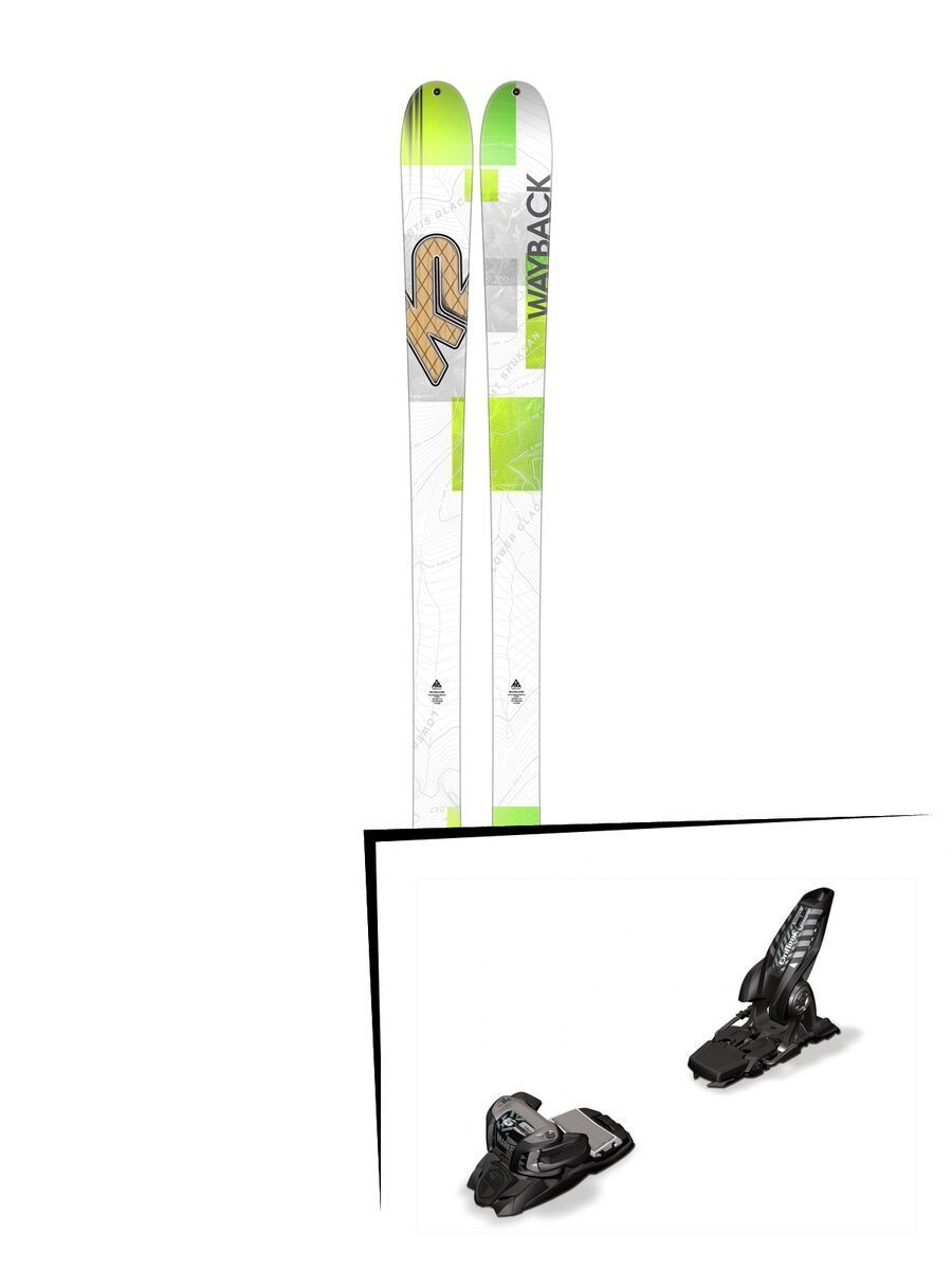 K2 SKI Set: Wayback 88 2016 + Marker Griffon 13 - Bild 1