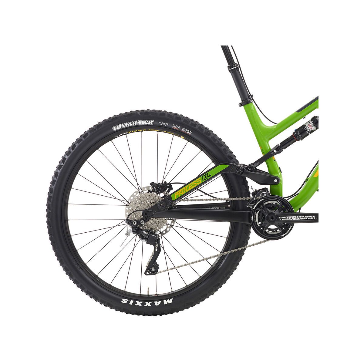 Kona Process 134, matt green & black w/ gloss yellow & black decals - Bild 4