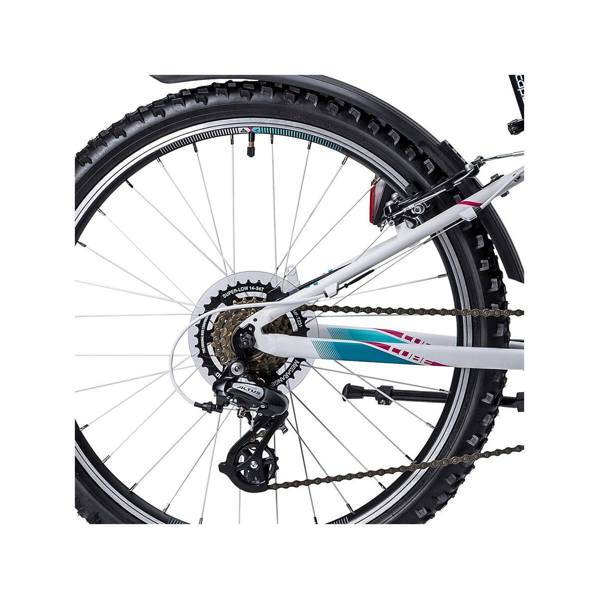 Cube Kid 240 Allroad, white´n´blue - Bild 4