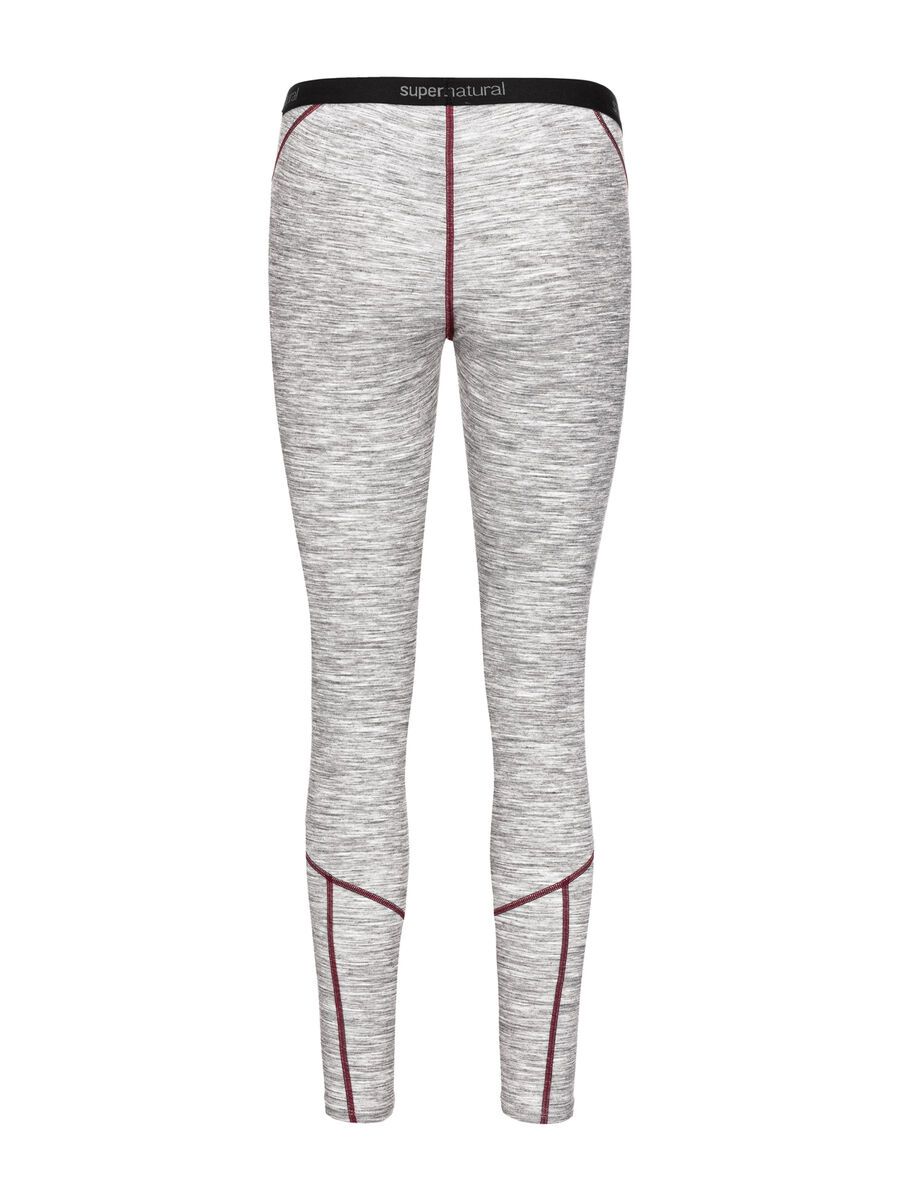 super.natural W Base Tight 175, ash melange/pomegranate - Bild 2