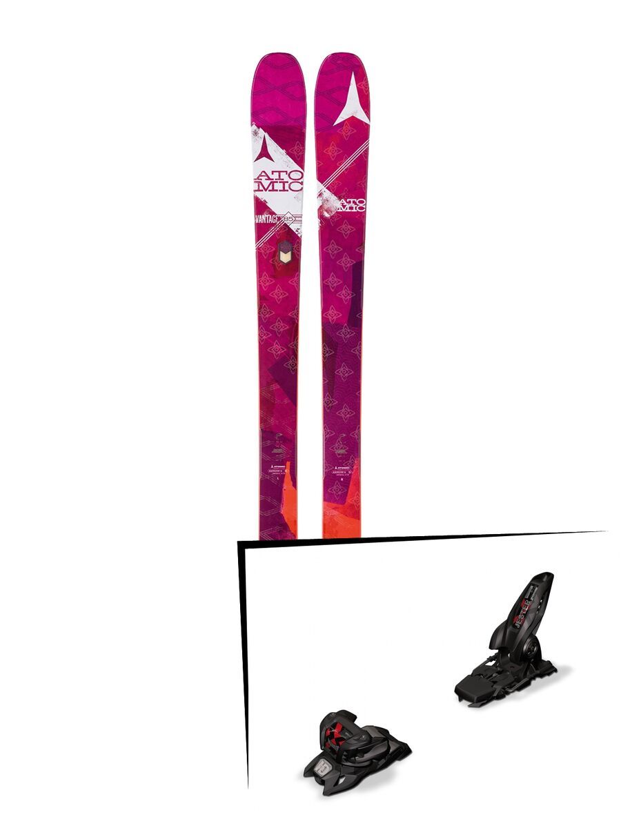 Set: Atomic Vantage 85 W 2017 + Marker Jester 16 ID 90 mm, black - Skiset - Bild 1