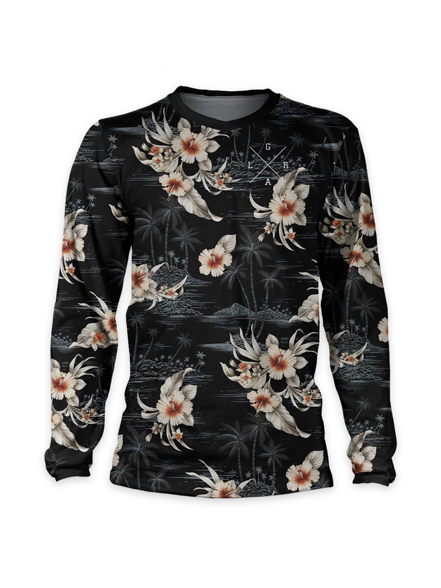 Loose Riders Cult of Shred Jersey LS Black Island, black/white - Bild 1