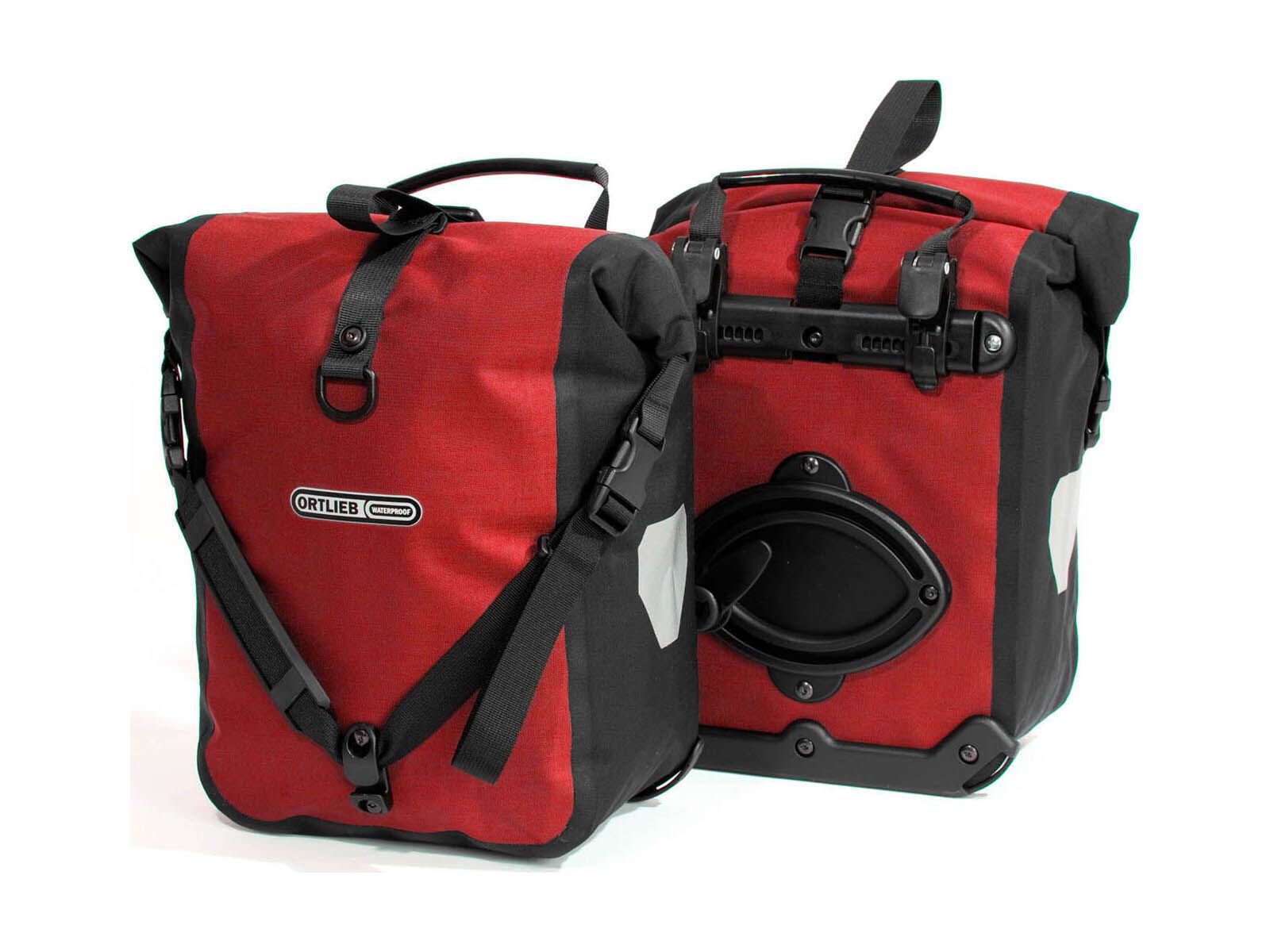 ORTLIEB Front-Roller Plus, rot-schwarz - Bild 1