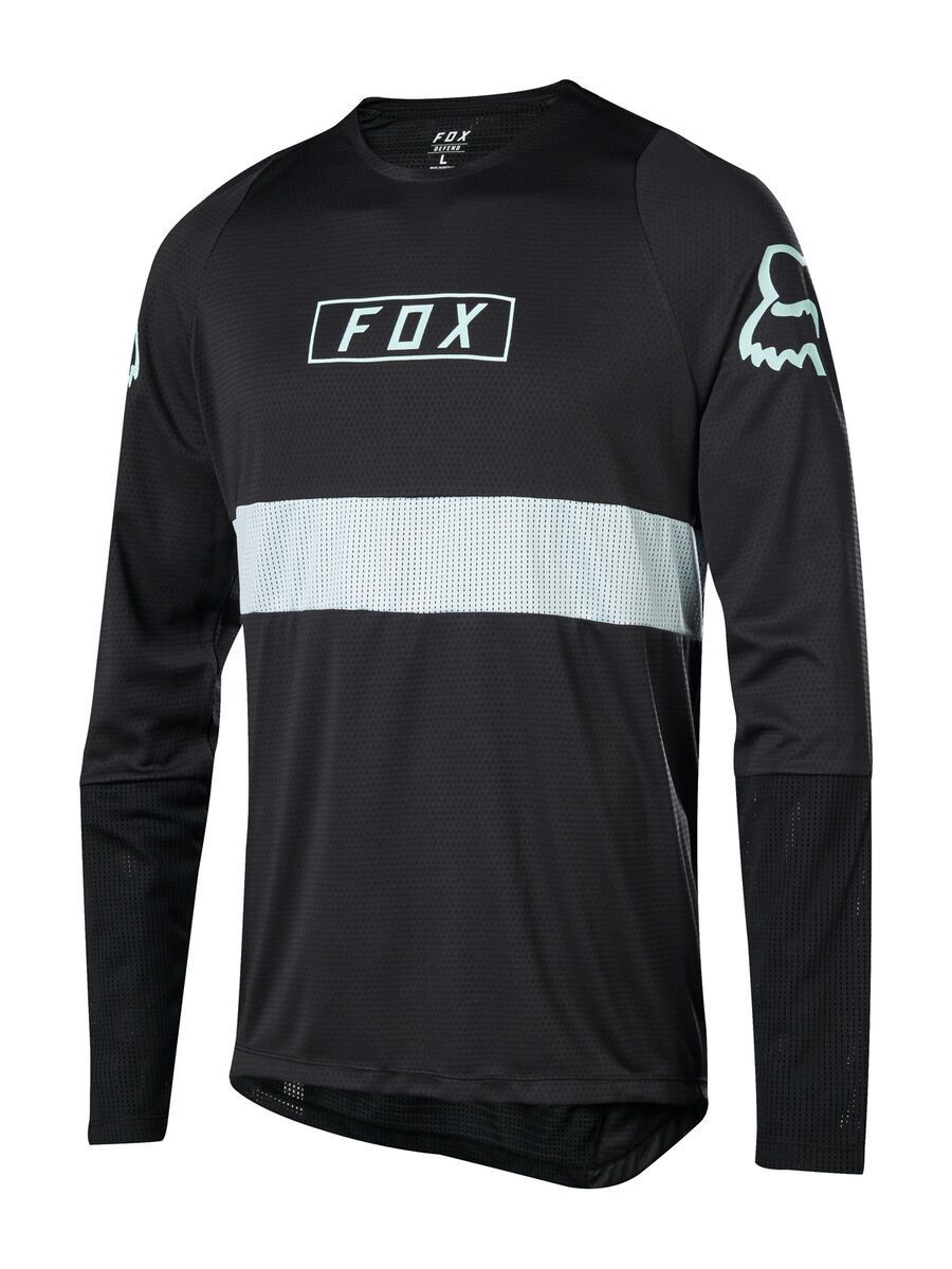 Fox Defend LS Fox Jersey, black - Bild 1