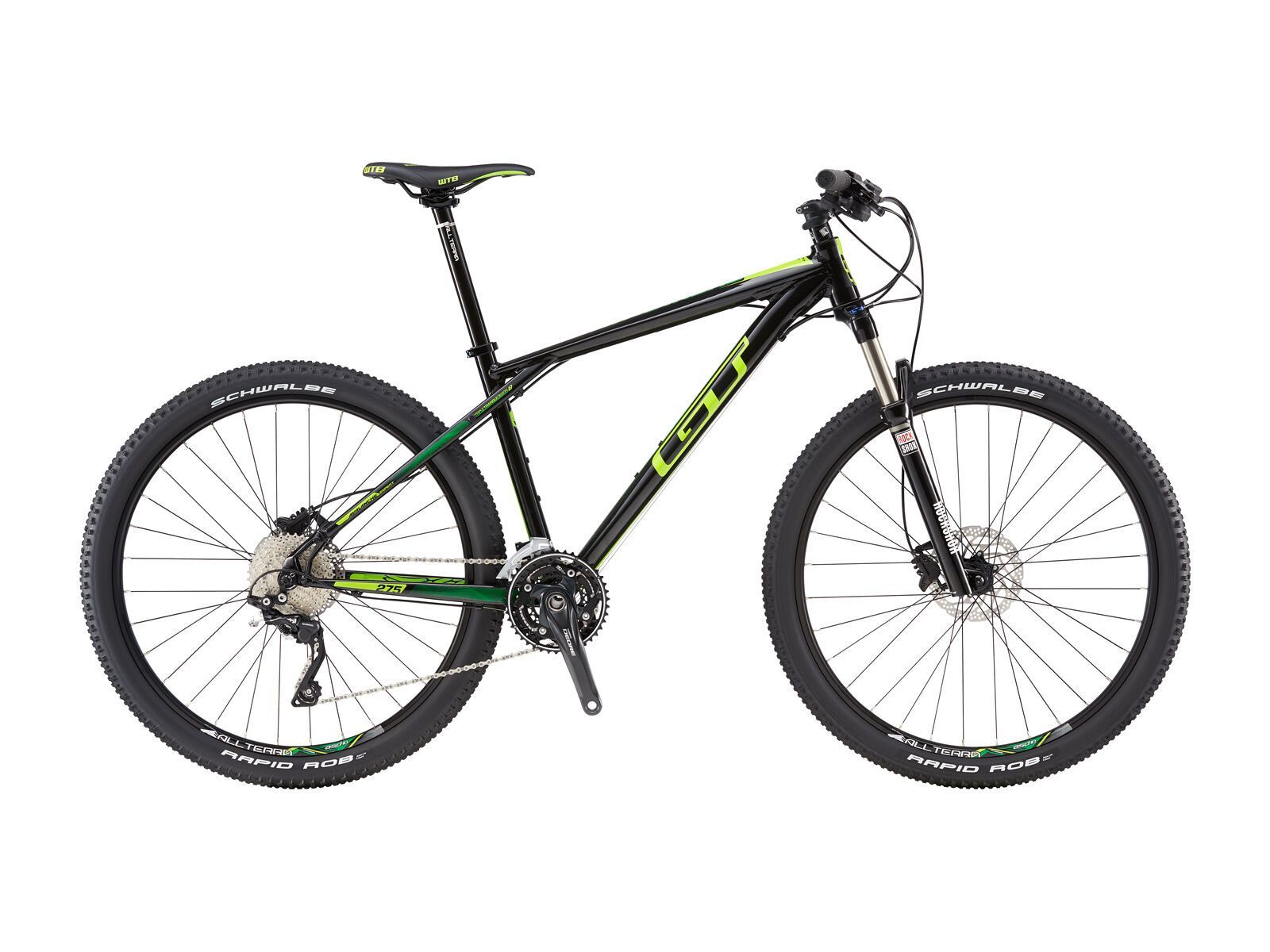 GT Avalanche Expert 27.5, black/slime lime - Bild 1