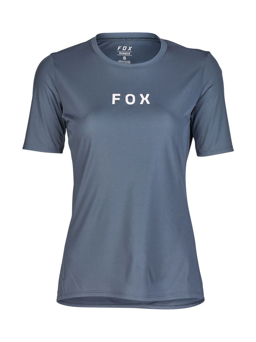 Fox Womens Ranger SS Jersey Wordmark, graphite - Bild 1