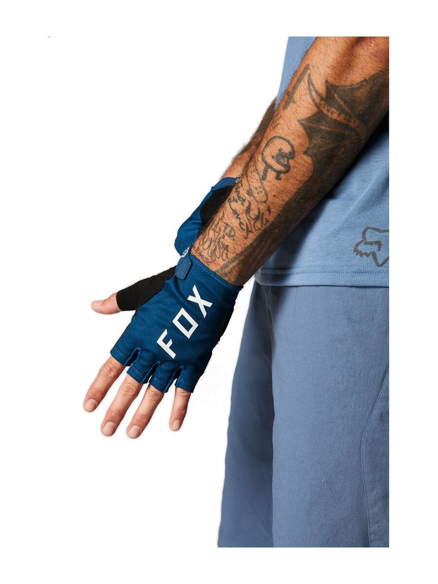 Fox Ranger Glove Gel Short, matte blue - Bild 1