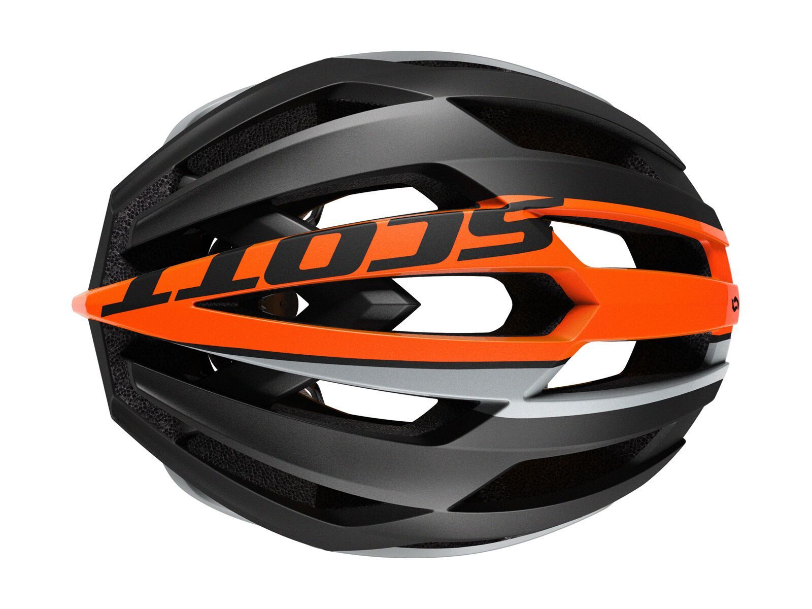 Scott Arx Plus Helmet, grey/orange - Bild 3