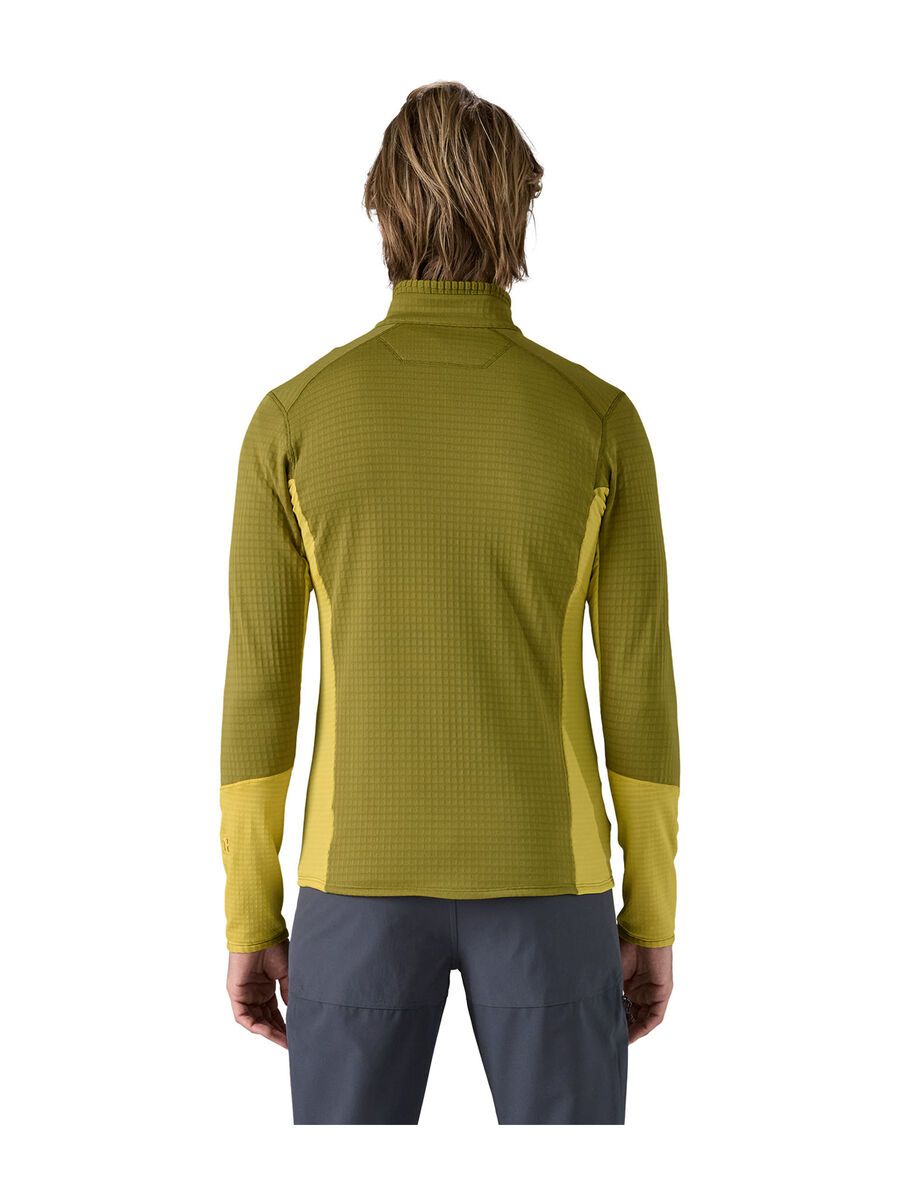 Patagonia Men's R1 Fleece Jacket, graze green - Bild 3