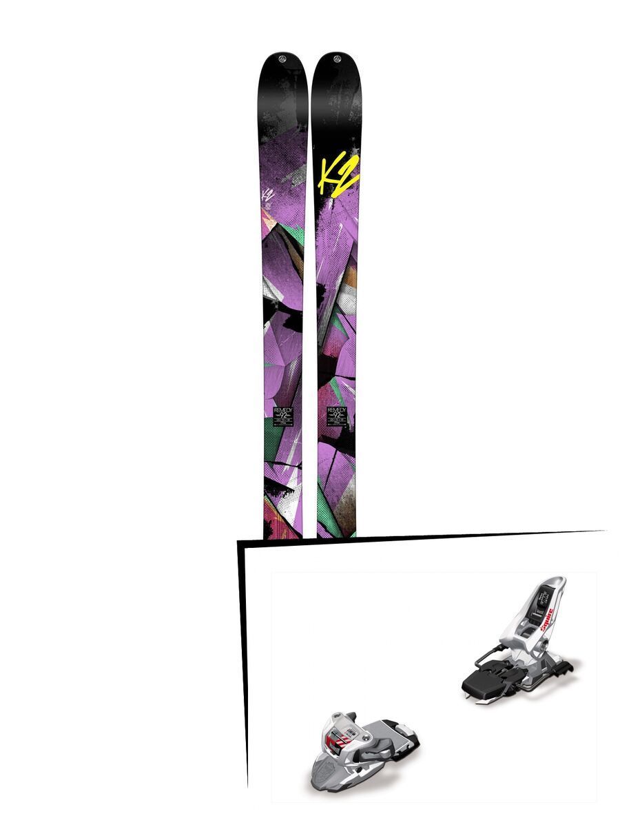 K2 SKI Set: Remedy 92 2015 + Marker Squire 11 - Bild 1
