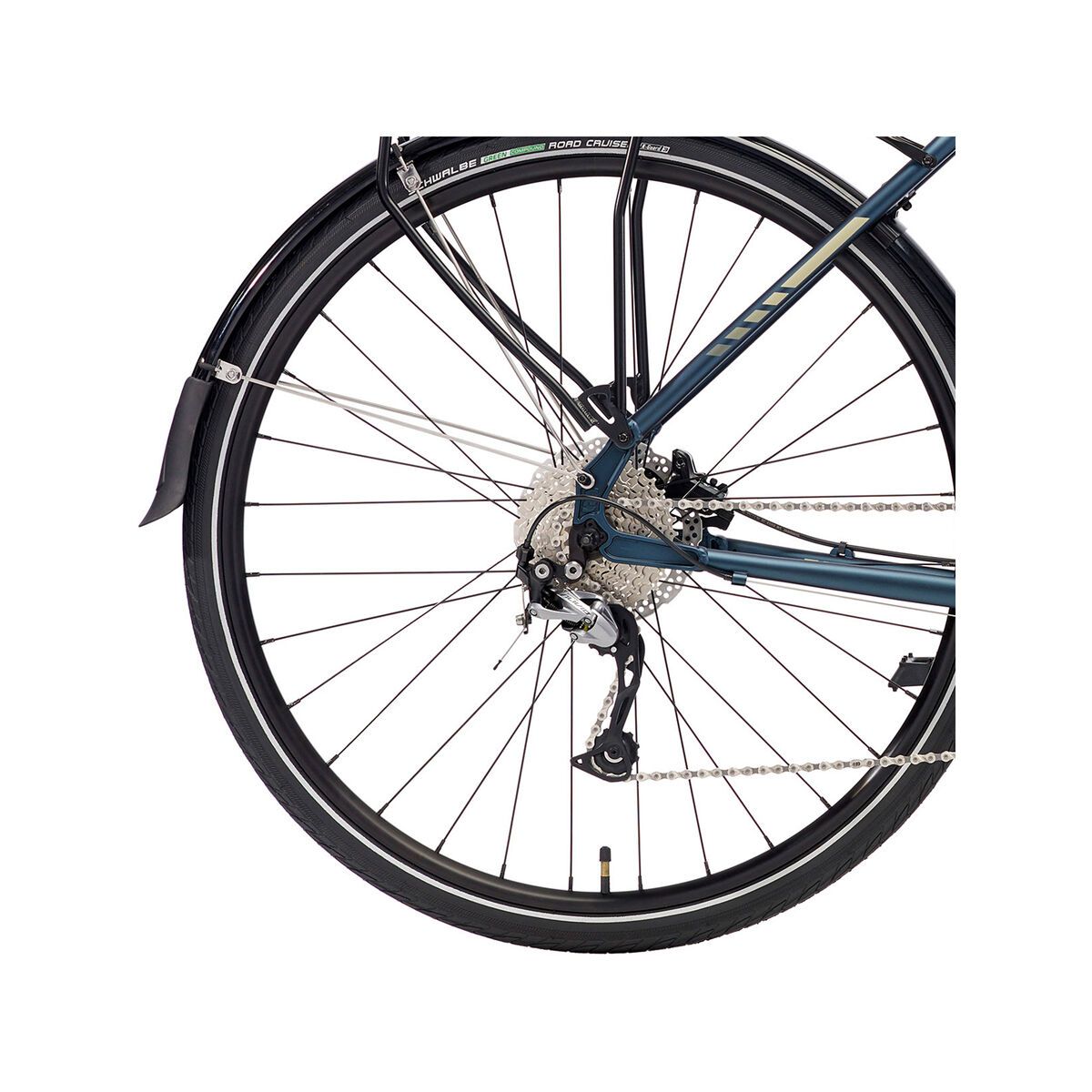 Kona Dew Deluxe 650B, matt denim blue w/ tan decals - Bild 5