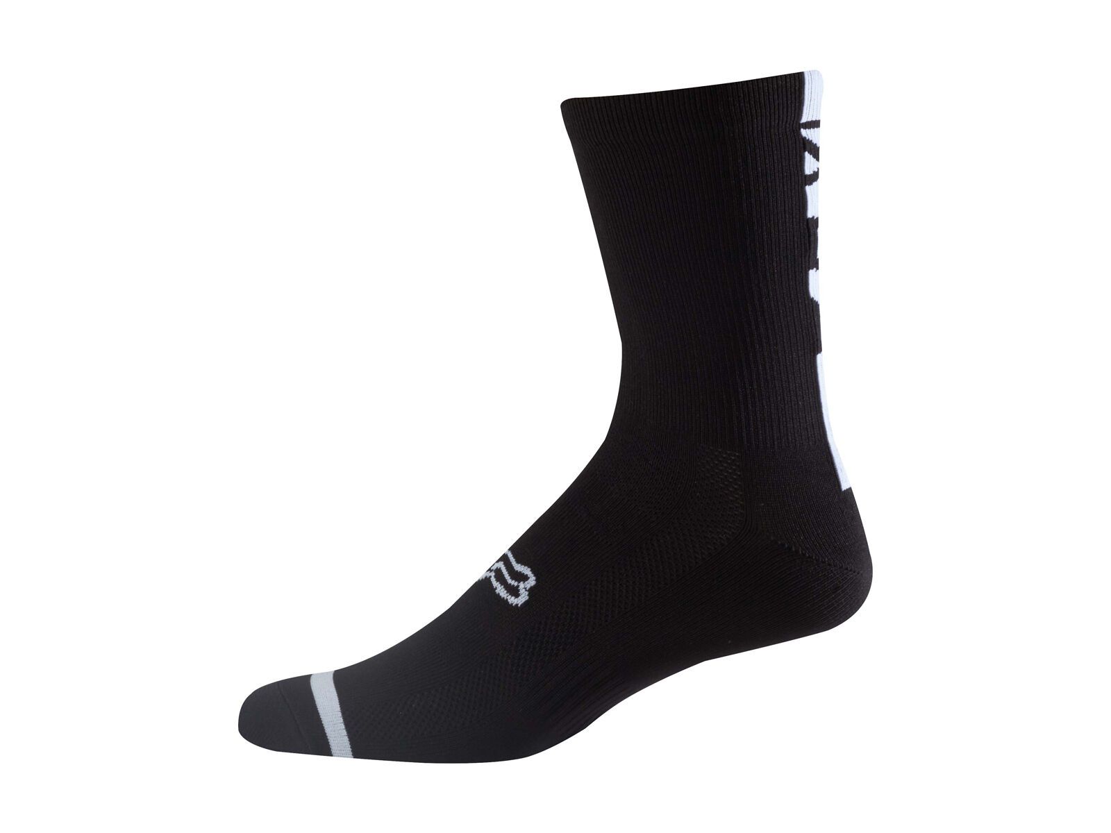 Fox 8 Logo Trail Sock, black - Bild 1