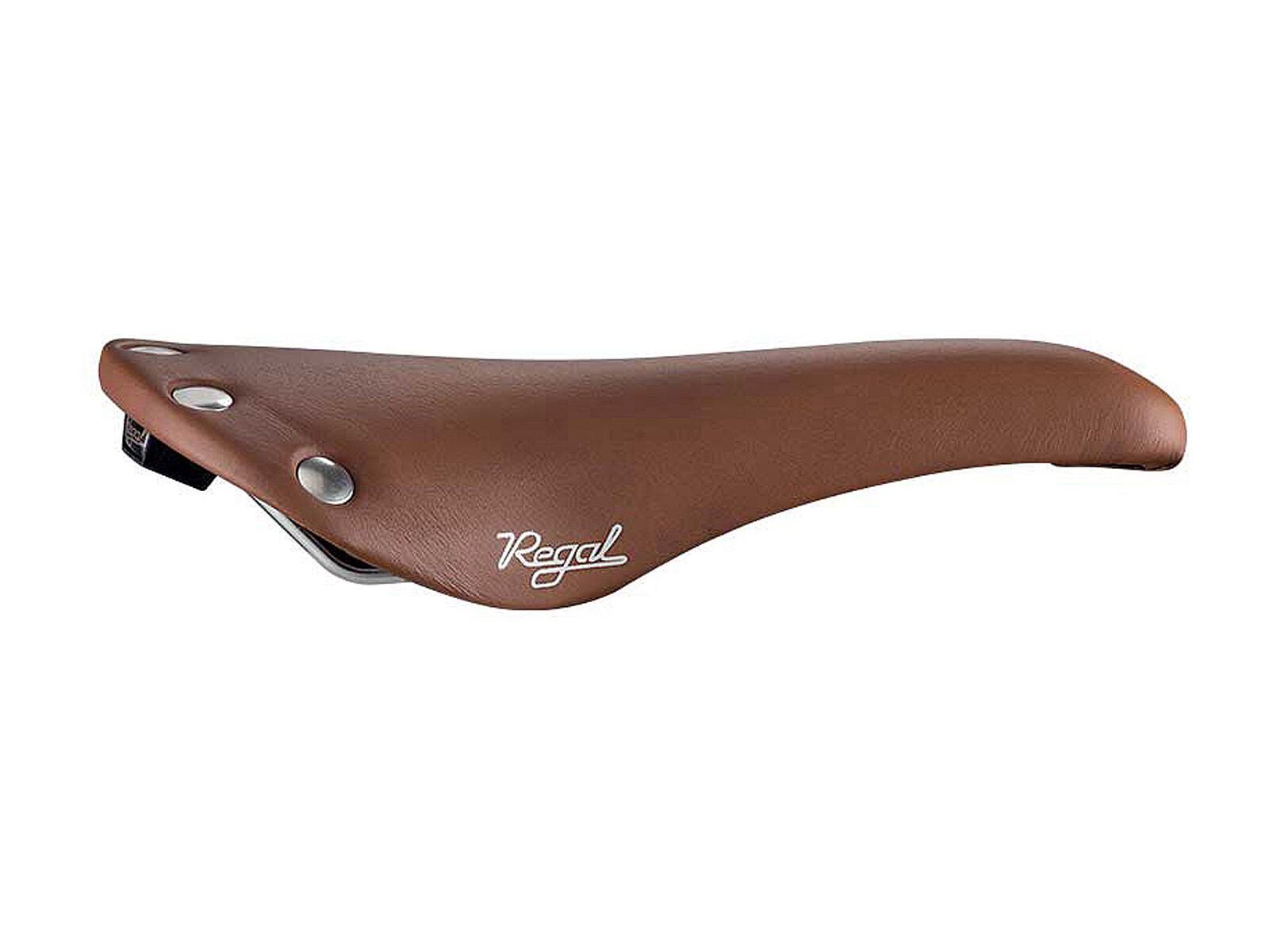 Selle San Marco Regal Leather, miele/honey/nieten silber - Bild 2