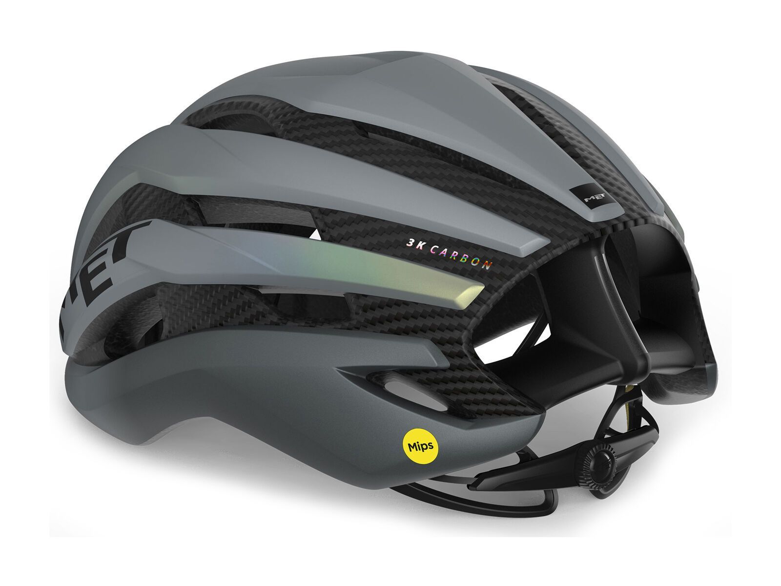 MET Trenta 3K Carbon MIPS, gray iridescent/matt - Bild 2