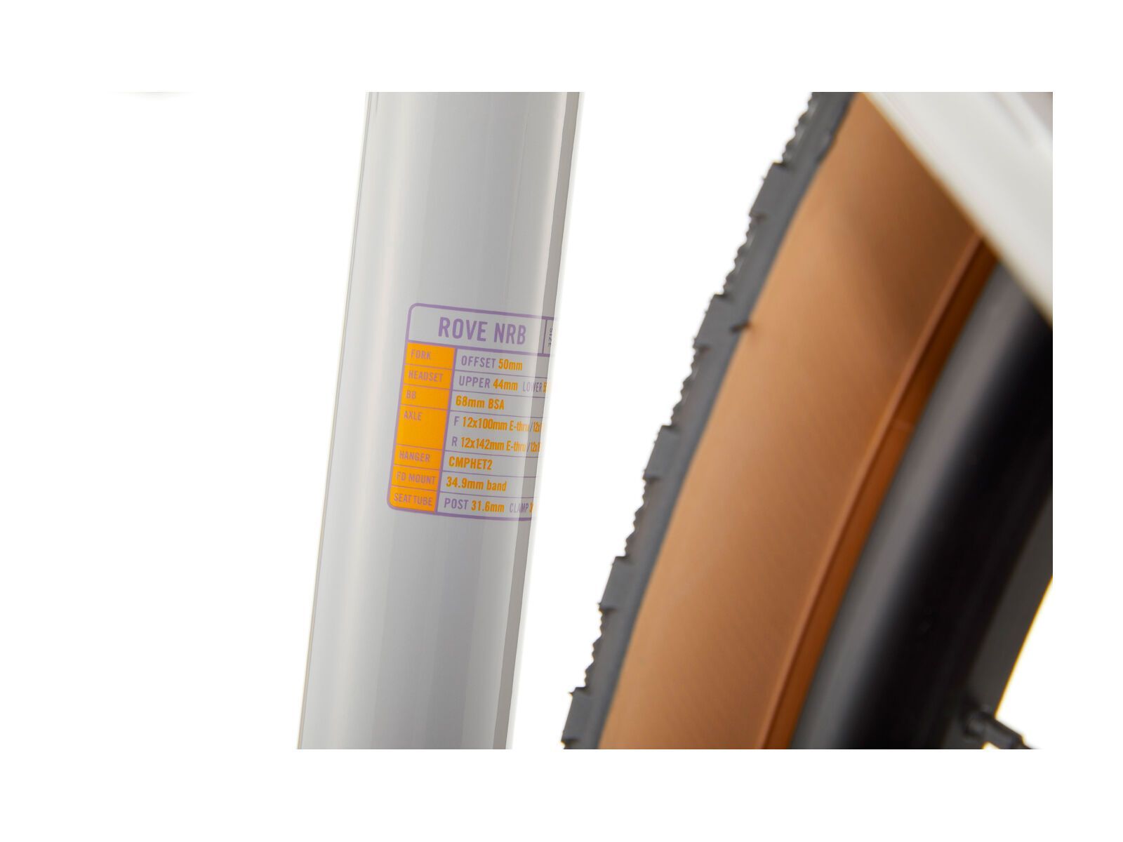 Kona Rove NRB, gloss porcelain / orange - Bild 10