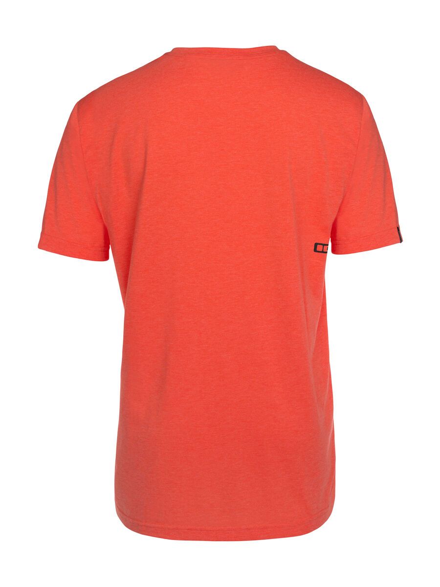 ION Tee SS Logo DR, fiesta red melange - Bild 2