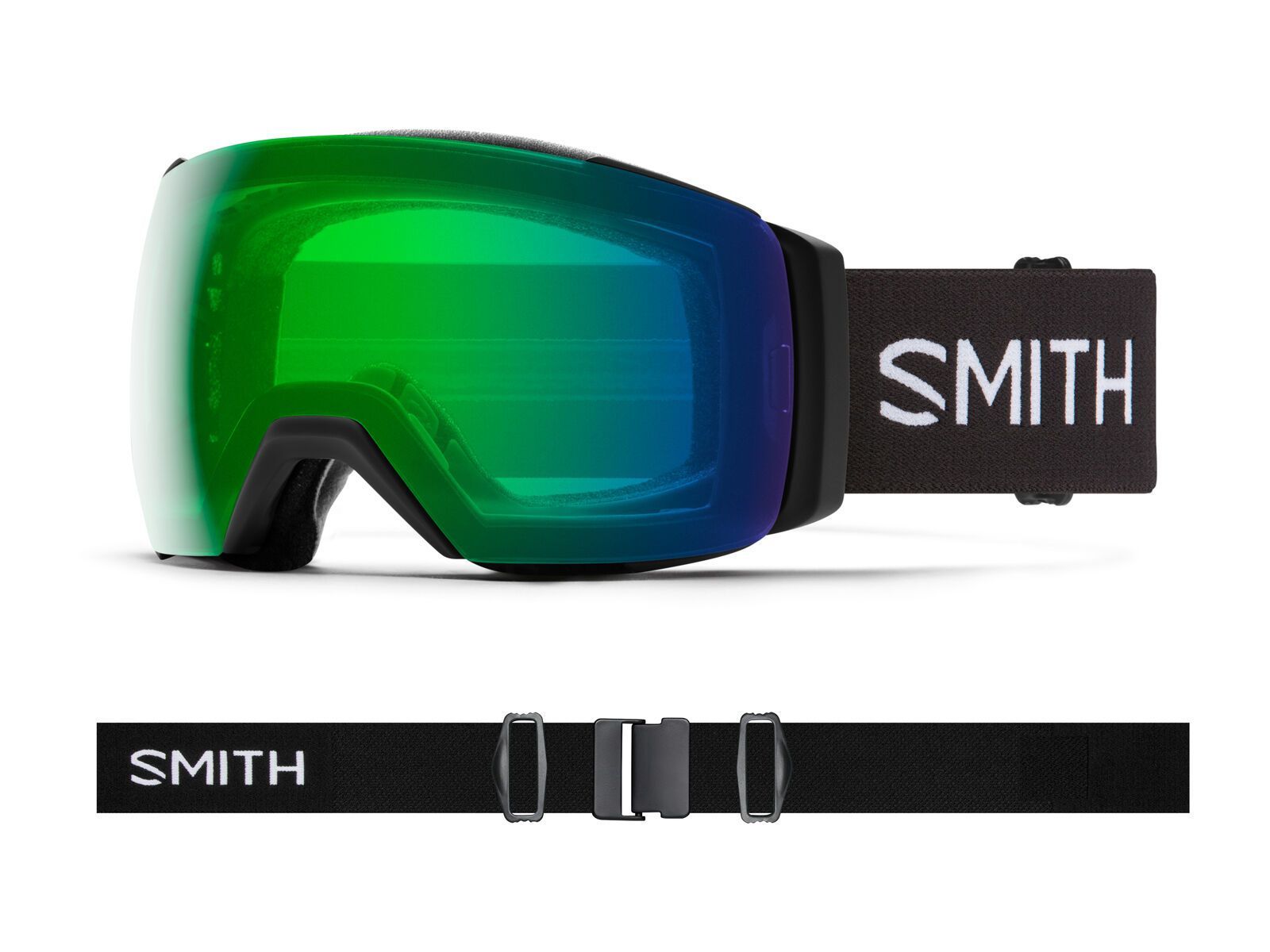Smith I/O Mag XL - ChromaPop Everyday Green Mir, black - Bild 2