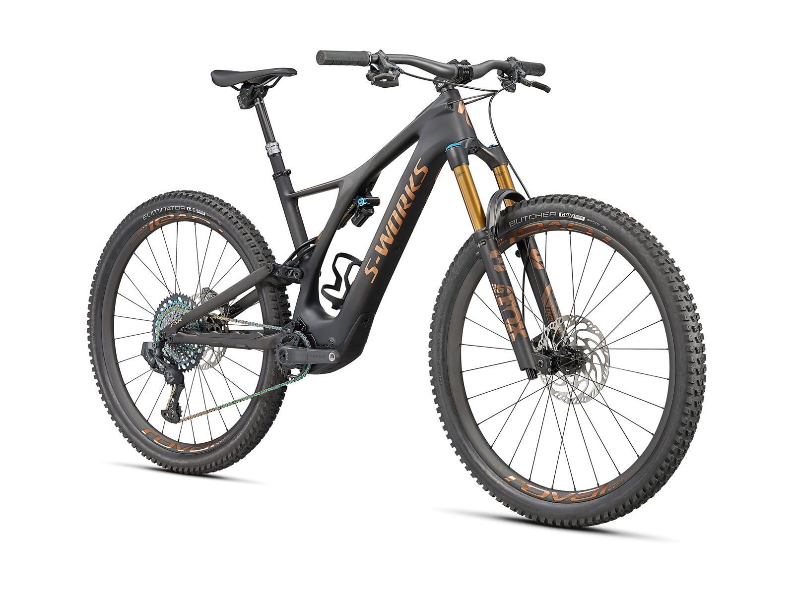 Specialized S-Works Turbo Levo SL, carbon/bronze foil/carbon - Bild 2