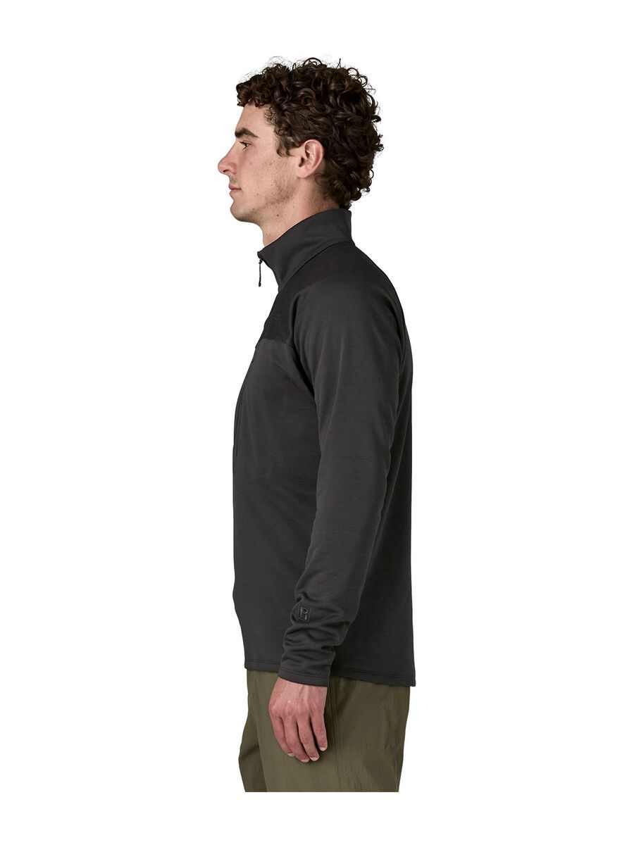 Patagonia Men's R1 Ultralight 1/2-Zip Pullover, black - Bild 3