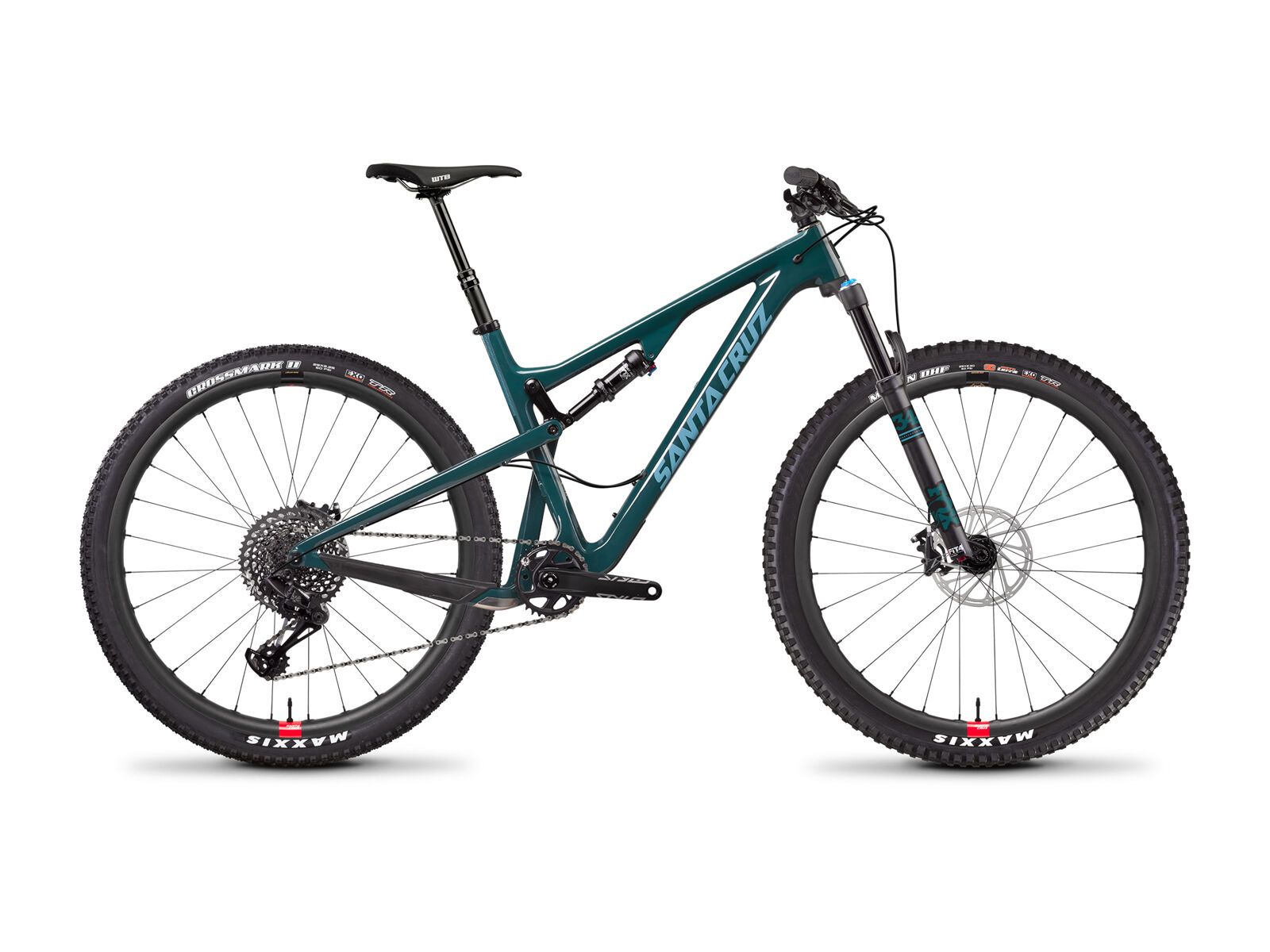Santa Cruz Tallboy C S Reserve, forest green and baby blue - Bild 1