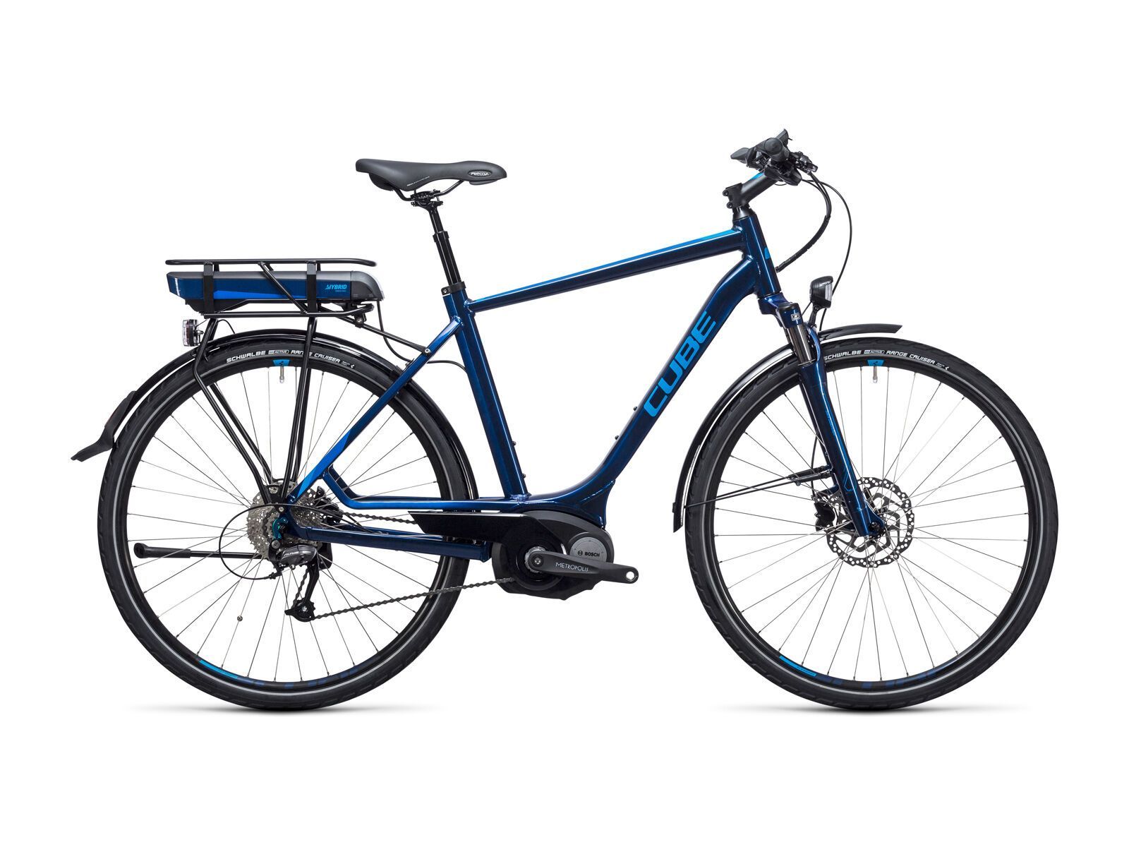 Cube Touring Hybrid 400, blue´n´blue - Bild 1