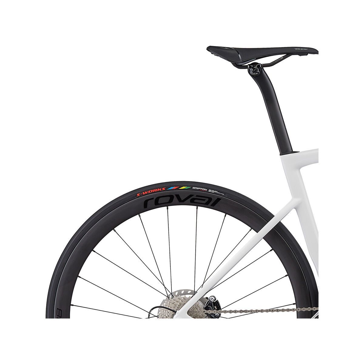 Specialized Tarmac Disc Expert, white/blue ghost pearl/satin black/clean - Bild 7